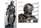 Statuina Calvaliere con armatura Cod.4203528