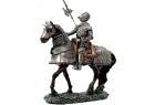 Statuina Cavaliere a Cavallo con armatura 31Cm. cod.4203628