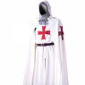 Mantello Bianco Templare Cavaliere Crociato