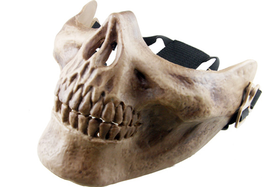 z Maschera di protezione a forma di Teschio Skull