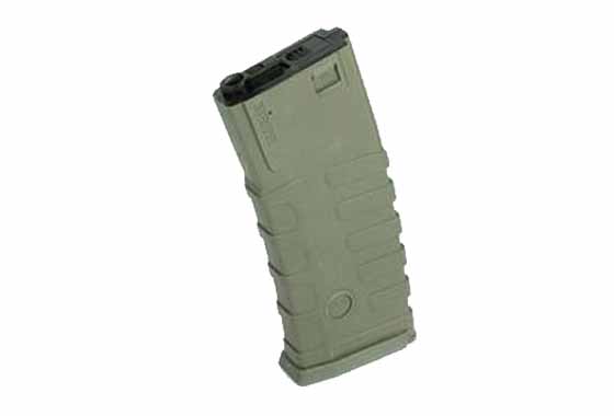 CARICATORE 360pz VERDE PER M4/M16 TACTICAL GRIP CAA BY KING ARMS