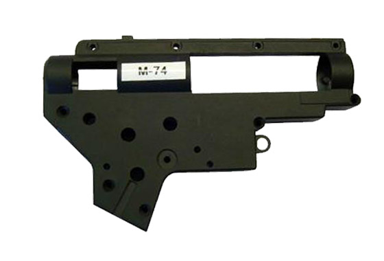 GUSCIO GEAR BOX IN METALLO PER SERIE M16/M4, G3, MP5 JING GONG (