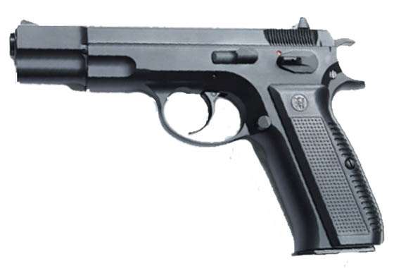 z Pistola CZ 75 Full Metal Gas KP-09.