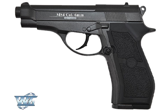 Pistola M84 FULL METAL GAS CO2 WIN GUN (C301B)