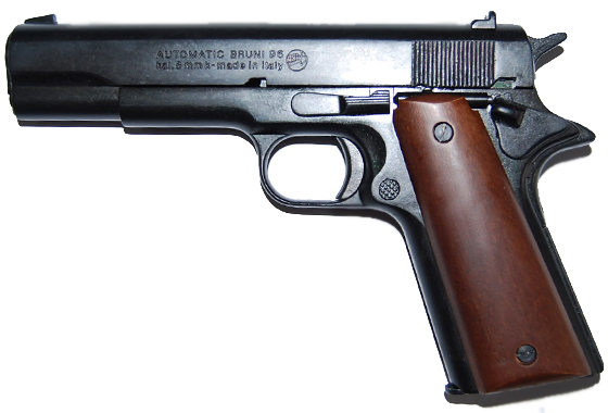 Bruni Mod.96 Pistola Salve 8mm. Colt 45