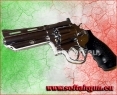 Revolver Cromata Pistola a Tamburo a gas 132s